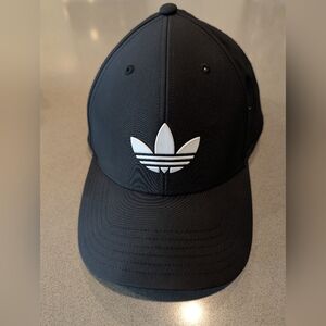 Adidas Black Cap with White Logo